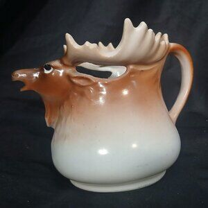 Vintage Austrian Creamer Moose, Elk , Deer